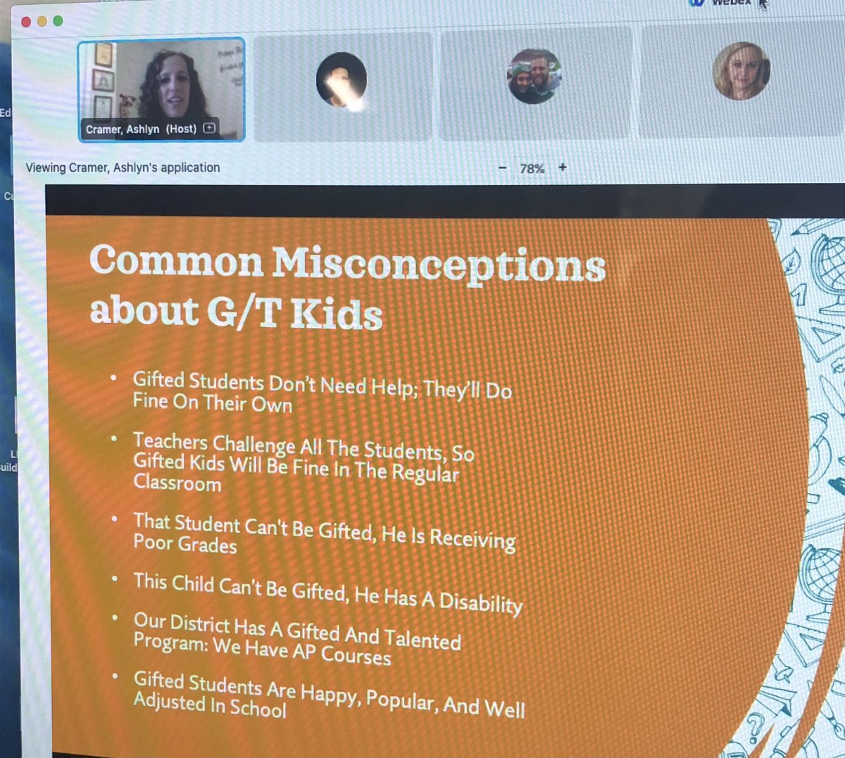 Exploring myths about GT learners in order to understand and engage in the classroom with @ashlyncramer from <a href="/Hedrick_MS/">Hedrick MS</a> #lisdlive #lisdlearns