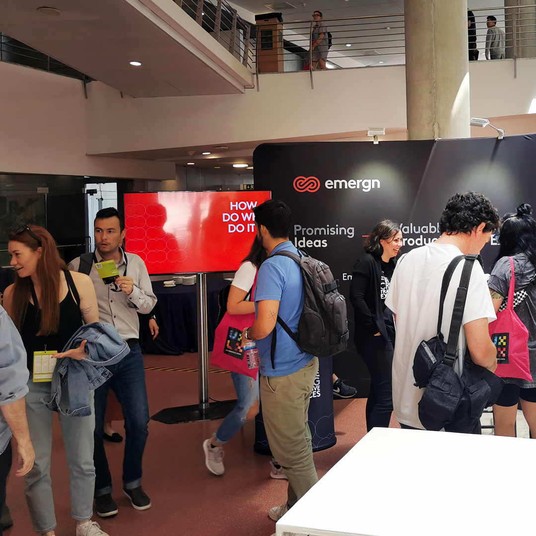emergn's tweet photo. We had a great week at the @Uxlx conference and were proud to be a gold sponsor of the event! We spoke with attendees about experience design, UX, the challenges they face during the design process and how #betterwaysofworking can help. https://t.co/5CkEEkdBS0
