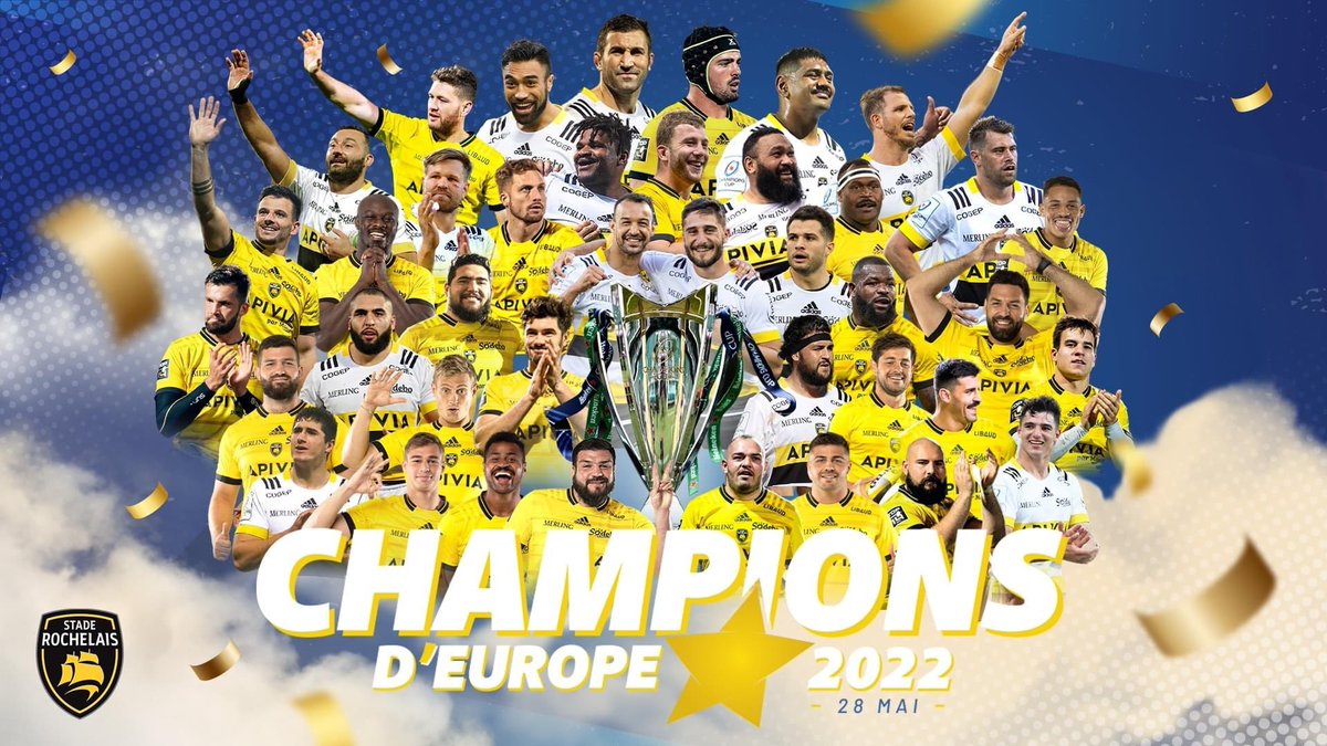 Cryobain's tweet photo. Le secret du @staderochelais pour devenir Champion d’Europe ? ⭐️ Une récupération optimale avec #Cryobain avant de disputer et remporter une incroyable finale de Champions Cup 

Magnifique premier🏆 pour tout un club : bravo Stade Rochelais !
📸 Pierre Popelin &amp; Jules Le Bail https://t.co/tpXdnLsBZ1