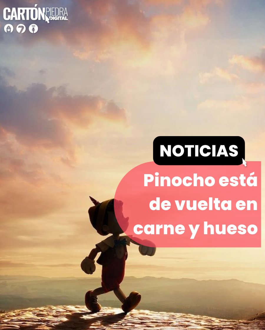 CartonpiedraD's tweet photo. Pinocho está de regreso y no en forma de fichas. Ya está el tráiler de lo nuevo de Robert Zemeckis.

#Pinocho
#DisneyPlus 🤥🤥🤥

https://t.co/GuntaPnf2x https://t.co/bWpAVyatNJ