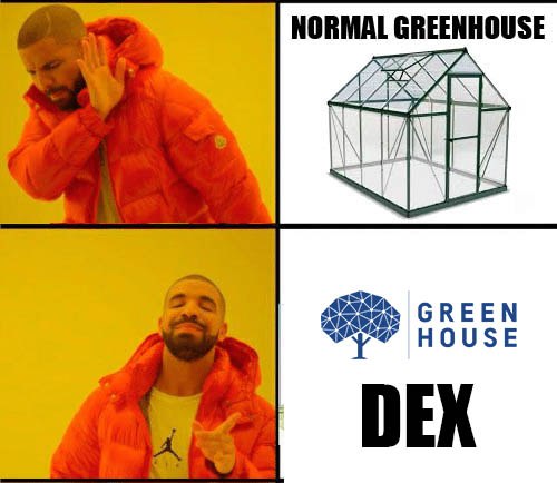 NNofade's tweet photo. The rebranded version of #DinoSwap is coming bigger and better especially in terms of sustainability.
For example on @GREENHOUSEDEX, no trading fees are diverted to liquidity providers, meaning that the value stays within the ecosystem and becomes stronger.
Fully on standby! https://t.co/d13KrHHoyt