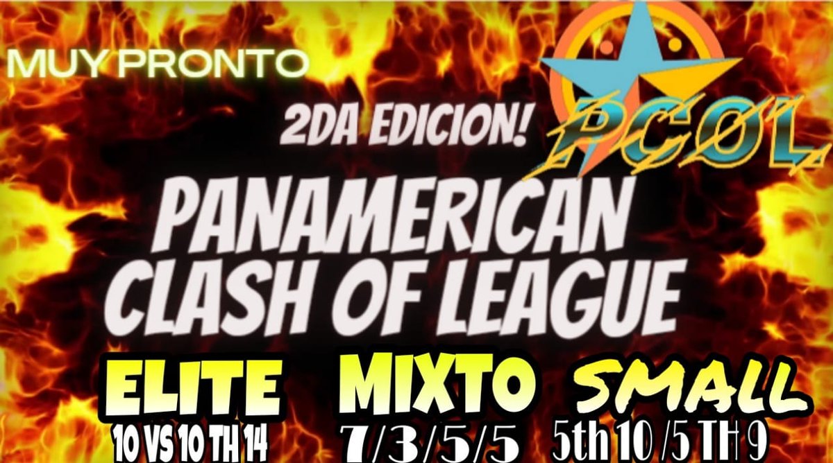 𝑷𝑪𝑶𝑳 (@pcol_torneoscoc) on Twitter photo Buenos días!!
Tenemos el agrado de dar a conocer las modalidades que habrán en esta segunda edición de PCOL, vayan preparando a su equipo que pronto anunciaremos los premios que estaremos dando a los ganadores. 
Te dejamos el link para que puedas unirte. 
discord.gg/DS9hkQB2Bu Buenos días!!
Tenemos el agrado de dar a conocer las modalidades que habrán en esta segunda edición de PCOL, vayan preparando a su equipo que pronto anunciaremos los premios que estaremos dando a los ganadores. 
Te dejamos el link para que puedas unirte. 
discord.gg/DS9hkQB2Bu
