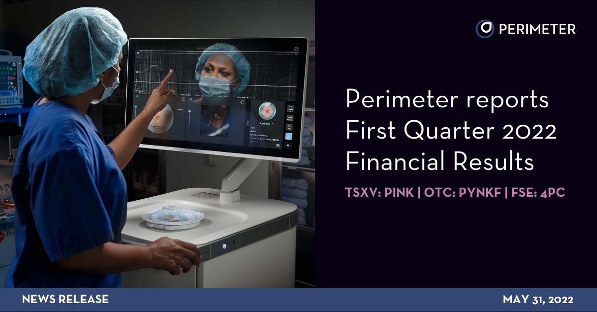 PerimeterMed's tweet photo. Perimeter reports its Q1 2022 financial results and announces a conference call to provide a corporate update on Wednesday 6/1 at 5pm ET. Read the summary and learn how to tune into the call here: https://t.co/5jZwa0SMd0. 
 
#MedTech #CapitalMarkets #TSX #TXSV https://t.co/ig2P71PVIK