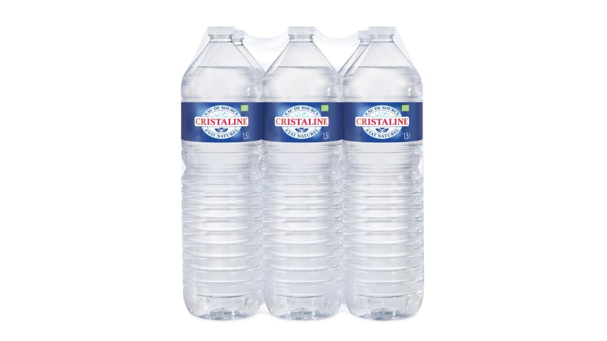 BFMTV's tweet photo. Produit le plus vendu de France, le pack de Cristaline va connaître sa première inflation en 20 ans
https://t.co/7Bw4QqC4vN https://t.co/3MpZpRmGgi