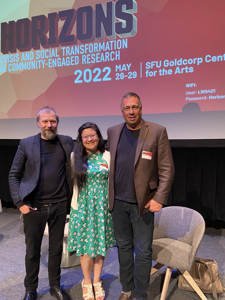 DrPohTan's tweet photo. Wonderful Horizons @SFU_CERi  conference over the weekend. Presented with wonderful people including Director of Exhibits, Tom, @scienceworldca and my PhD supervisor, Dr. Zandvliet, @UNESCO chair and Professor @SFU. https://t.co/5eXuOnEwvh