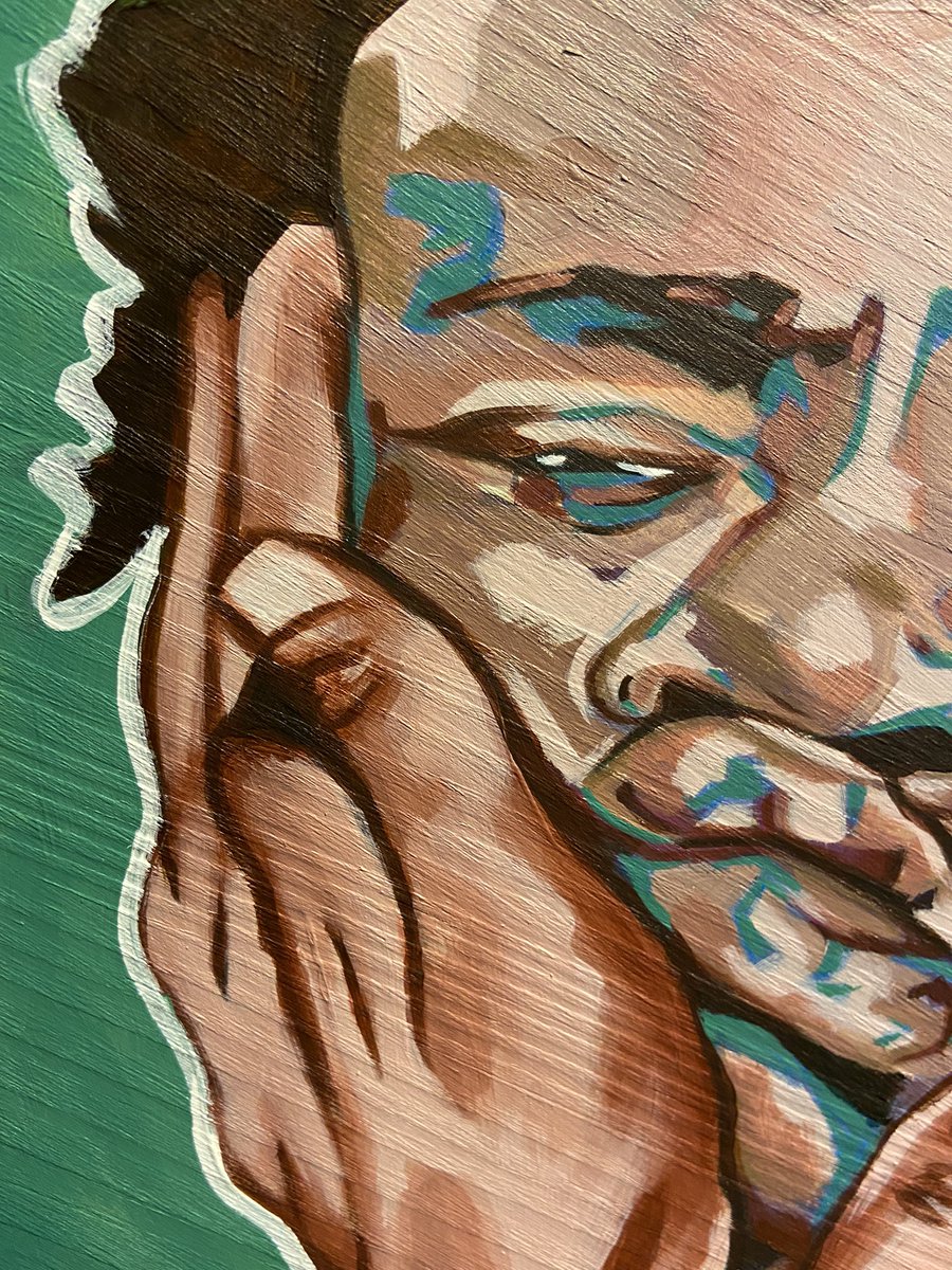 ditamontana's tweet image. Wilted flowers 15” wood tabletop. Available at DitaMontana.com 🥀