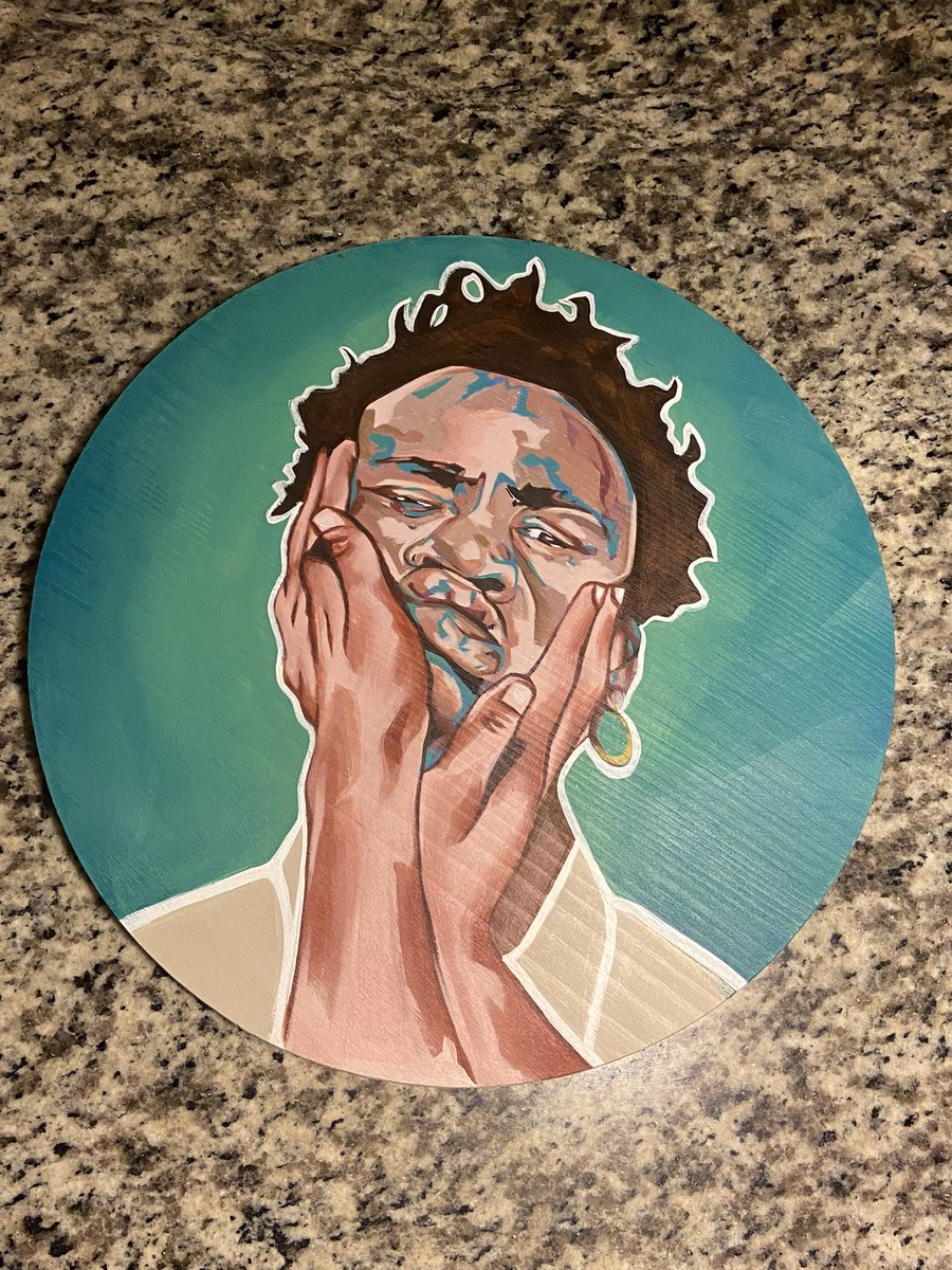 ditamontana's tweet image. Wilted flowers 15” wood tabletop. Available at DitaMontana.com 🥀