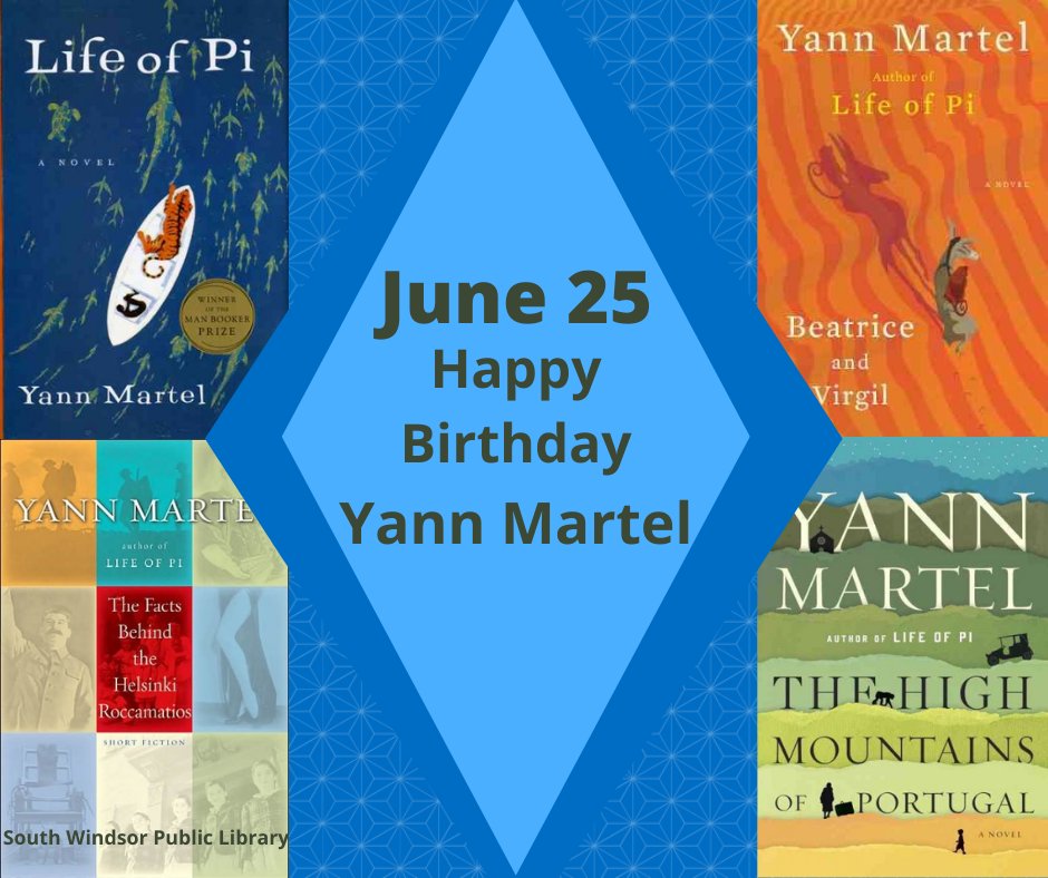 Happy Birthday Yann Martel!      
