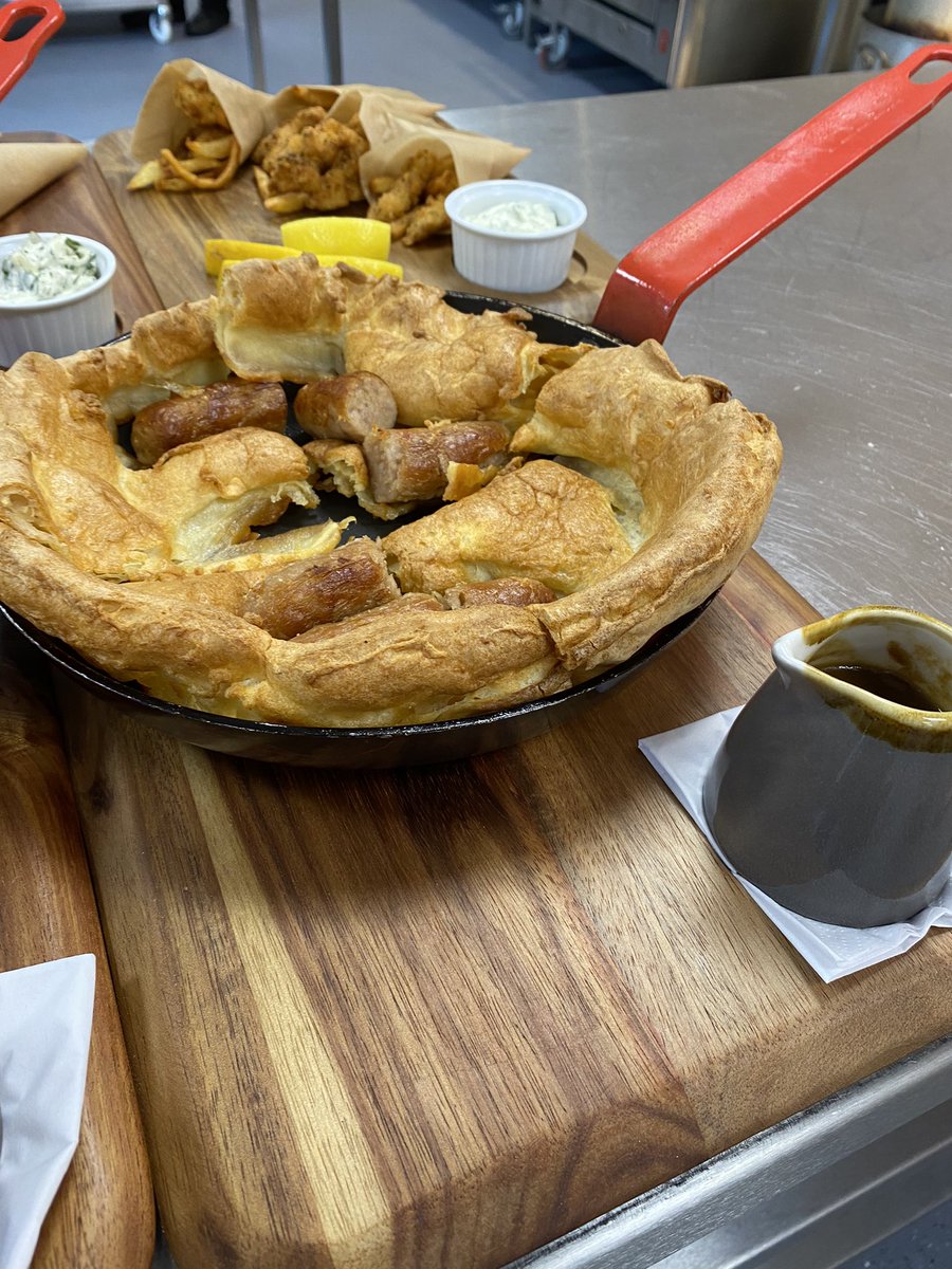 CulinaryArts FifeCol (@culartsfifecoll) on Twitter photo Well done to the Foundation Apprenticeship Hospitality students who kicked off the Jubilee celebrations.
What says British more than fish and chips, toad in the hole and scones washed down with good old English tea. 🇬🇧 <a href="/DywScp/">SCP Fife College</a> Well done to the Foundation Apprenticeship Hospitality students who kicked off the Jubilee celebrations.
What says British more than fish and chips, toad in the hole and scones washed down with good old English tea. 🇬🇧 <a href="/DywScp/">SCP Fife College</a>