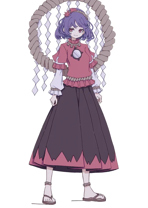 #深夜の真剣お絵描き60分一本勝負 
神奈子 