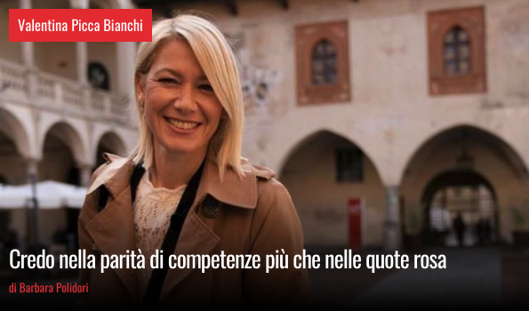 #Interviste
A tu per tu con <a href="/valentinapiccab/">VALENTINA PICCA B</a>, imprenditrice del settore wedding, da marzo chiamata dal Ministro Giorgetti a guidare il "Comitato imprese Donna" <a href="/MISE_GOV/">Assessorato allo Sviluppo Economico di Bugliano</a>: «Bene il Fondo imprese femminili, ma sul #gendergap servono ulteriori investimenti»
🎙ow.ly/6Yo930sl0Au