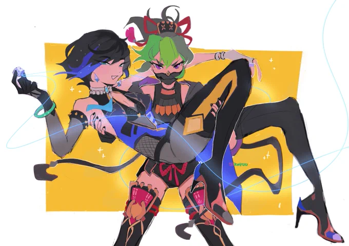 girlbosses #yelan #kukishinobu 