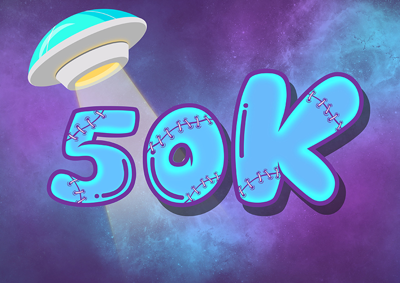 50'000 followers 🛸

We are closing in on the most spectacular launch you have ever seen.

To celebrate our insane growth, we are giving away 50 potions (WL). 

Any interaction with this tweet will be considered.
#Solana