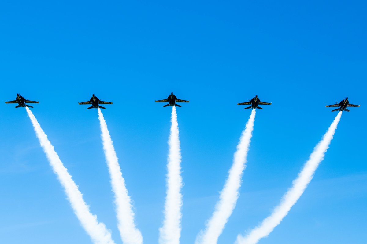 DeptofWar's tweet photo. Members of the @SOCOMparacom and @BlueAngels participate in the Ellsworth Air and Space Show at #EllsworthAFB, S.D. #DYK The Shockwave Jet Truck features three jet engines with a combined 36,000 horsepower. https://t.co/Jn3LCJ4l1h