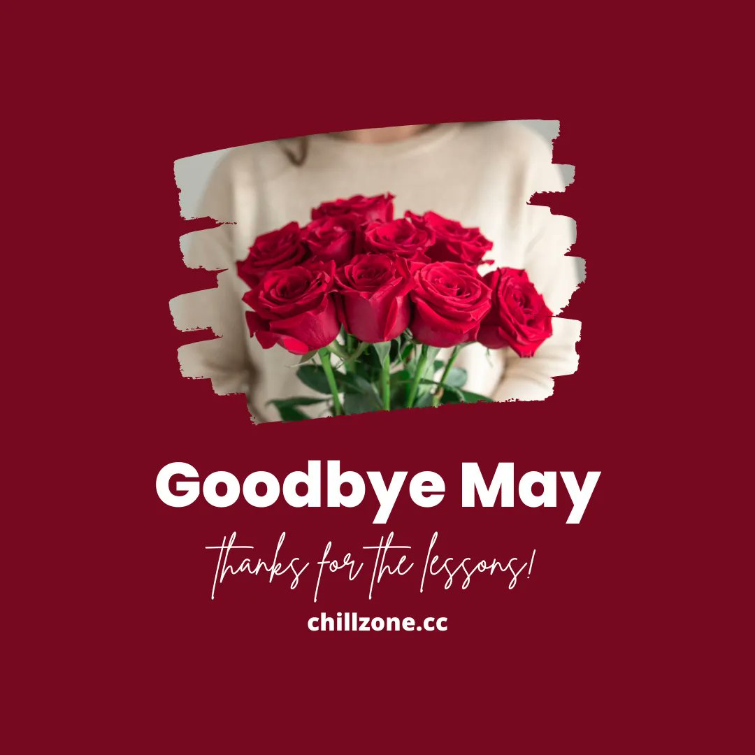chillzonemc's tweet photo. May is coming to an end! 🗓️ 
Welcome to Summer, and a fresh start! ❤️ 🌻 ☀️ 
#may #summer #june #freshstart https://t.co/SGZXnurz0t
