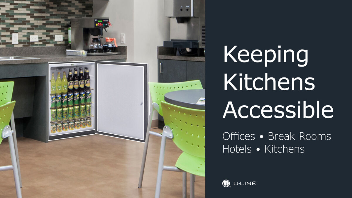 ulinecorp's tweet image. We offer a wide array of ADA height compliant products that are great for single-hand operation. Whether at home or at the office, our ADA collection of ice makers and refrigerators are a great way to make your space more accessible!  #ADA  #Accessibility #uline