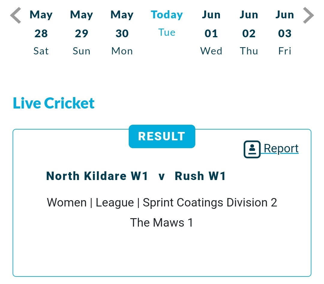 nkcricket's tweet photo. NK Women's 1s match this evening is off. Rush given walkover as they can't field a team.
Looking forward to return fixture.
#cricketleinster @CLWomensCricket @cricketleinster #kildare #northkildare #nkcc #cricket @RushCricketClub https://t.co/9aa3uUQpxc