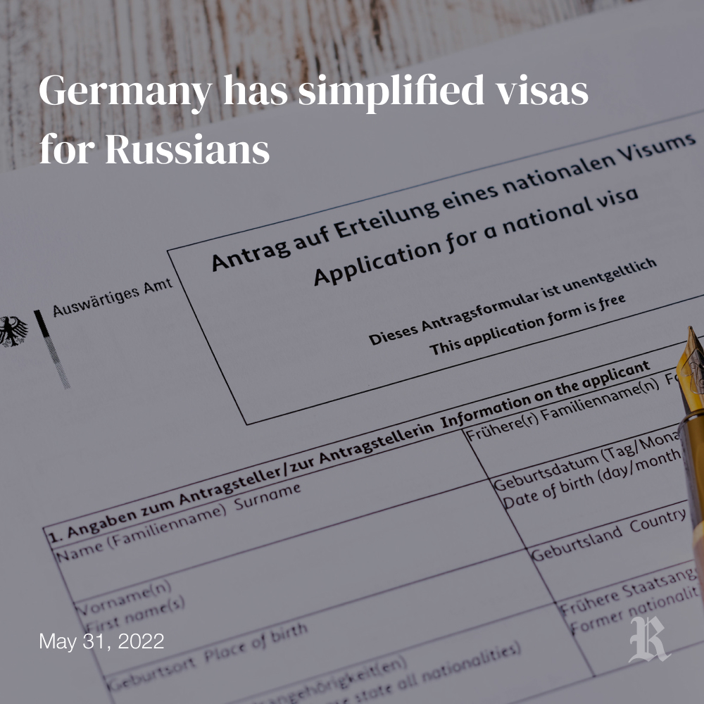 RussianFP's tweet photo. Germany has simplified visas for Russians
Read: https://t.co/ZftQJaLutD

photo: "Application for German national visa" by Marco Verch Professional Photographer. CC BY-SA 2.0
#UkraineRussia  #nowarinukraine  #NoWar  #NoToWar  #Ukraine  #Russia  #UkraineRussianWar  #Bucha https://t.co/j5ErFUAIIE