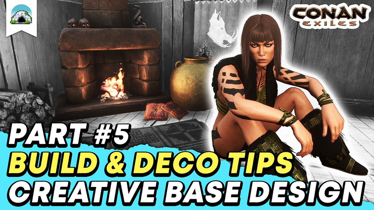 Watch our new Deco Guide to win a PC Steam DLC key for <a href="/ConanExiles/">Conan Exiles</a>! To enter follow all 4 steps:
1⃣ Follow us
2⃣ Retweet this
3⃣ Reply with your favorite Fireplace idea 
4⃣ and preferred prize: Seekers of the Dawn [OR] Jewel of the West DLC

youtube.com/watch?v=SYQmRO…

*Ends June 5