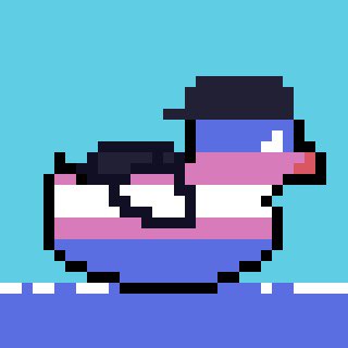 InclusiveDuck's tweet photo. Show off your pride this month with an inclusive duck NFT! We have nfts for all sexualities, including: Lesbian, Gay, Trans, Pansexual, Bisexual, and even just the pride Flag! #LGBT #NFTCommunity #NFT #LGBTQ #pride #trans https://t.co/XLgwc1iuWI