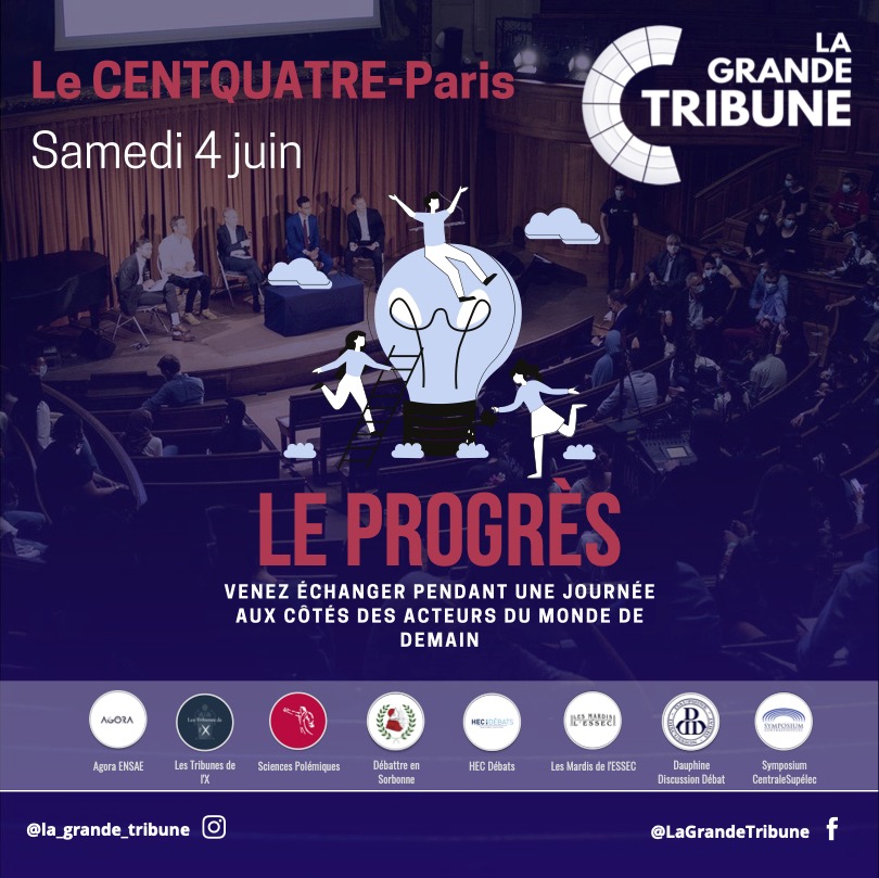 📢 Samedi 4 juin, rendez-vous au #CentQuatreParis, pour la 2ème édition de la #GrandeTribune

Un événement qui permet la rencontre et l'échange entre lycéens, étudiants et des personnes inspirantes autour de multiples tables rondes et interventions.

L'Afev sera présente !