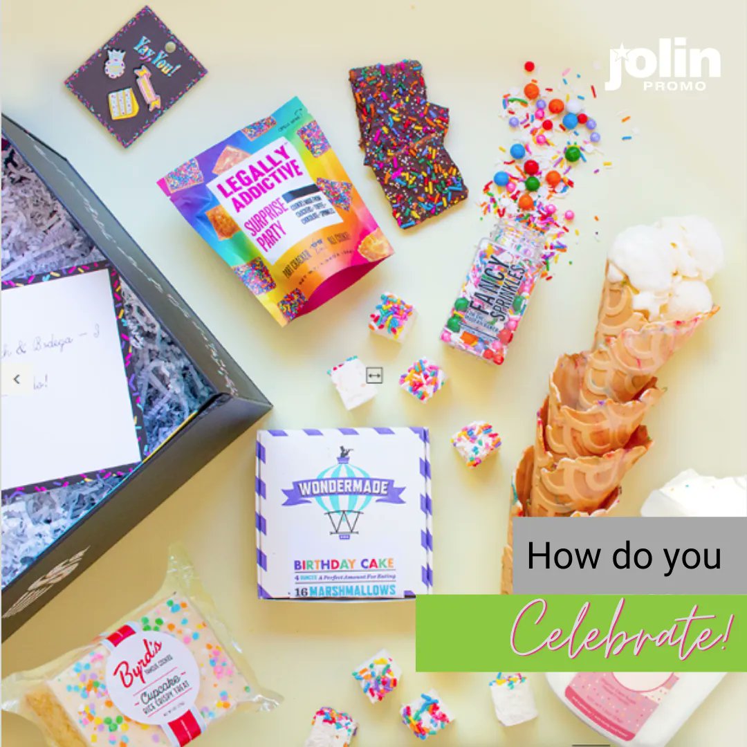 Saving celebrations for just the end of the year can be a real opportunity missed for your employees and customers. Celebrate the milestones and sometimes, just celebrate it being Tuesday!

Working remote and in the office? No problem. We can ship direct!