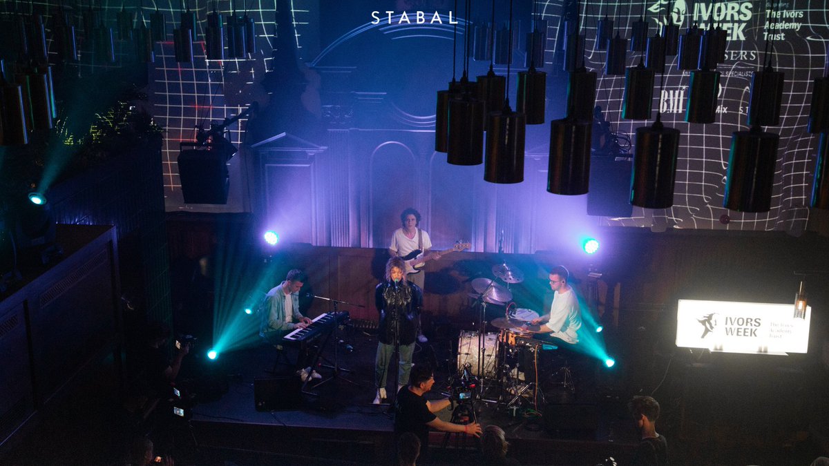 stabalmusic's tweet photo. Focusing on over-18s in the UK, The Ivors Academy Trust helps the next generation of songwriters and creators to achieve their potential.

Which is why we were a very proud sponsor of Ivors Week!

Full show available to watch for here 👉 https://t.co/jDv1O9rrVa

#ivorsweek #music https://t.co/b67PHUUPtD