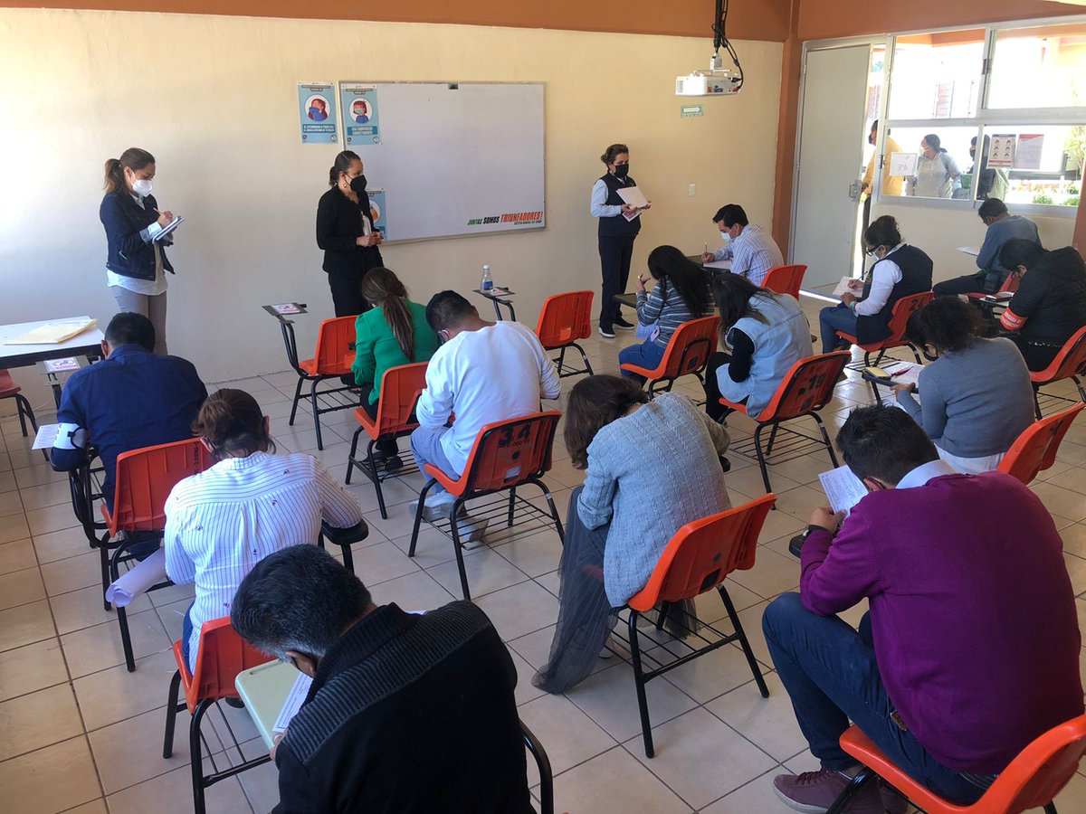 cecyte_del's tweet photo. El CECYTEH Plantel Mineral del Chico, lleva a cabo el diagnóstico de la salud social con un instrumento aplicable a todo el alumnado, maestras, maestros y personal no docente, con la finalidad de contar con información sobre la convivencia escolar después de la pandemia. https://t.co/2QvduATAMt