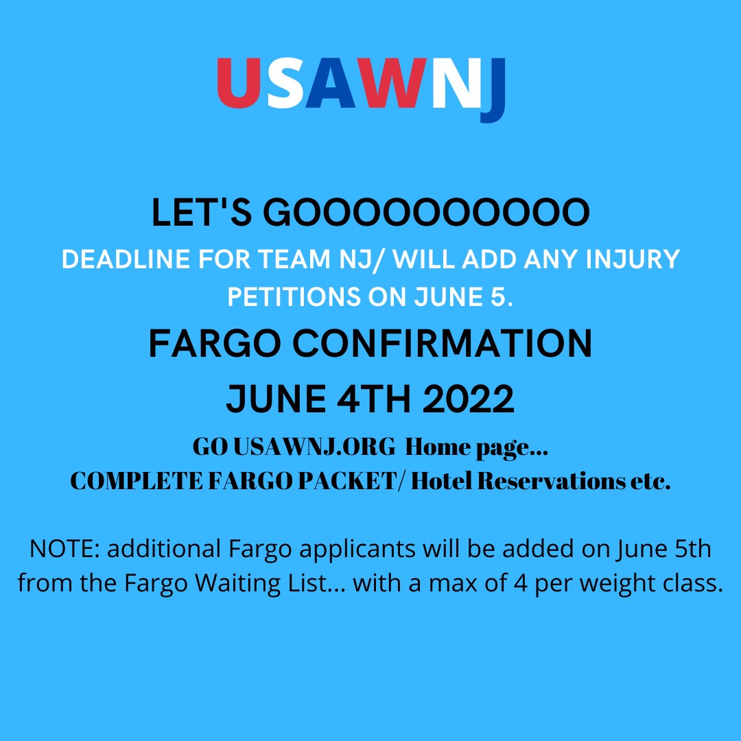 USAW/NJ (@usawrestlingnj) on Twitter photo 