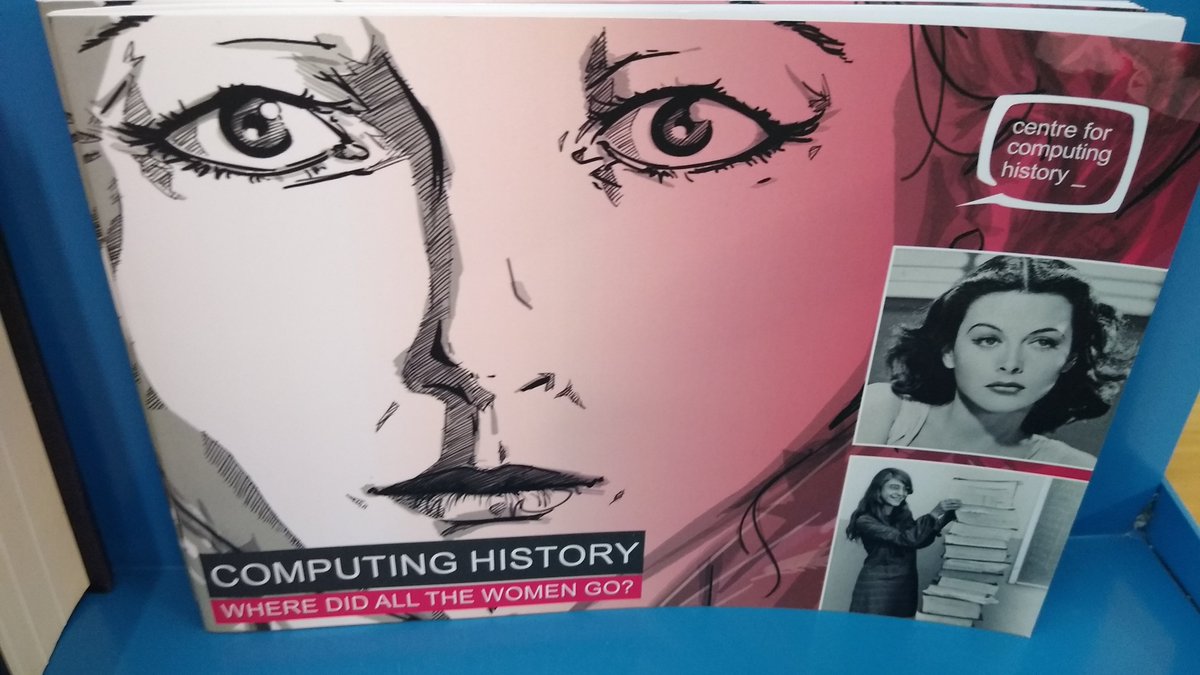 leyrer's tweet image. love what @computermuseum did in regards to #ComputingHerStory ♥️