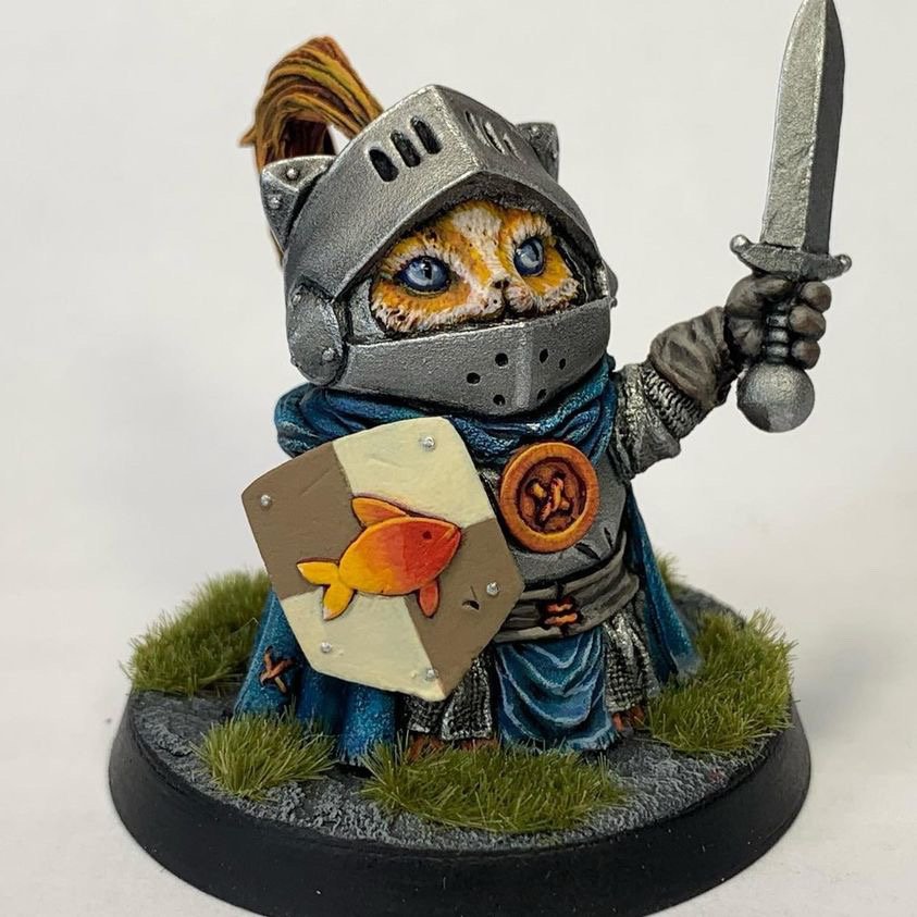 CartoonMiniatur's tweet photo. 👉 A knight without fear and reproach. Meowland keeper and fish fan

📐Scale 28 mm

💰Price: $10

👍10% discount on all products in our store (Code: SB10).
Make repost and get another +10% discount . (Total 20%)
⠀
Buy: https://t.co/6KkfBGLRC4… https://t.co/9fmnE00xn6 https://t.co/aQrddtsOaP