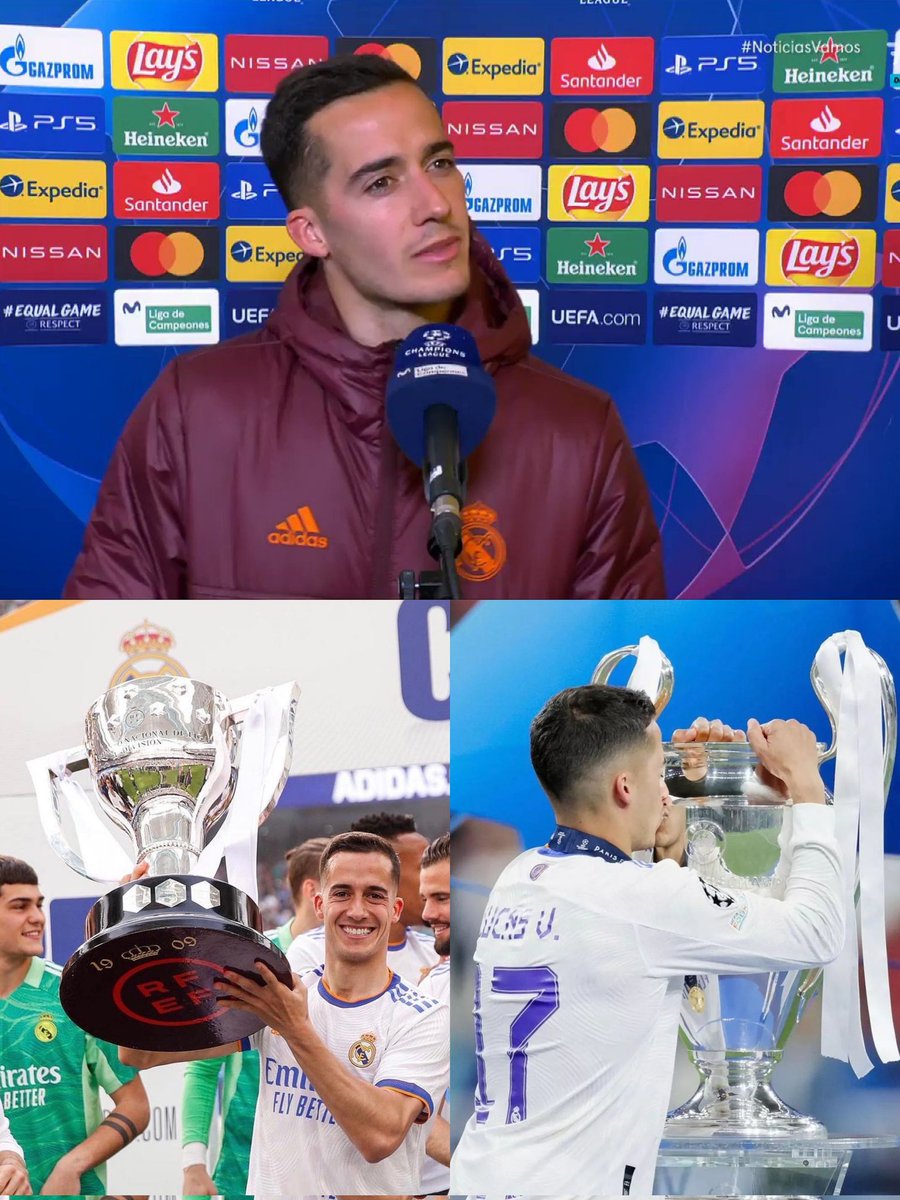 AdriRM33's tweet photo. "Queremos la Champions y queremos la Liga."

Dicho y hecho @Lucasvazquez91 👏 https://t.co/RmBv5tbcOq