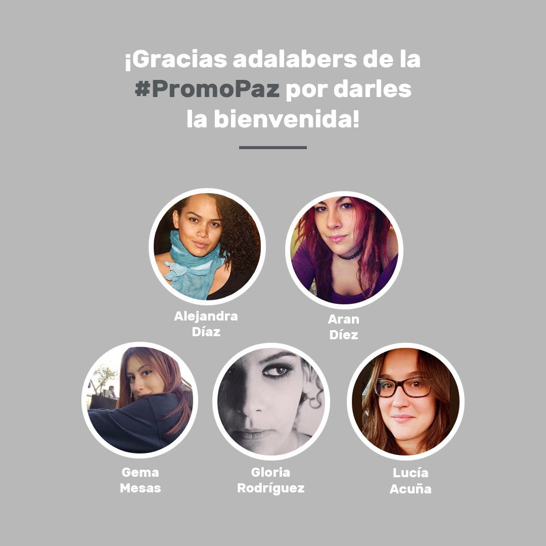 Adalab_Digital's tweet photo. 👏🏻 Gracias a las #adalabers de la #PromoPaz por participar en la sesión de hoy:
☞ Alejandra Diaz.
☞ Aran Diez.
☞ Gema Mesas.
☞ @gloriarodrife.
☞ @ruadasLucia.
🙋🏻‍♀️ Compis: ¿Qué consejo le daríais a las recién llegadas?
👩🏻‍💻 Adalabers de la #PromociónQ: ¿Primeras sensaciones? https://t.co/e4Bvcj8rk9