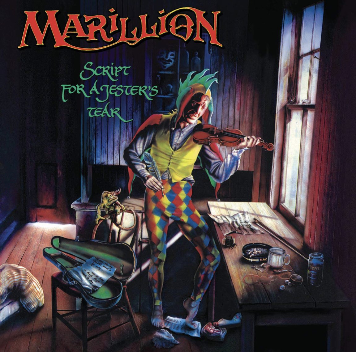 GraveDigger1882's tweet image. How have I not heard this album before 👀👌🏻 #marillion #scriptforajesterstear