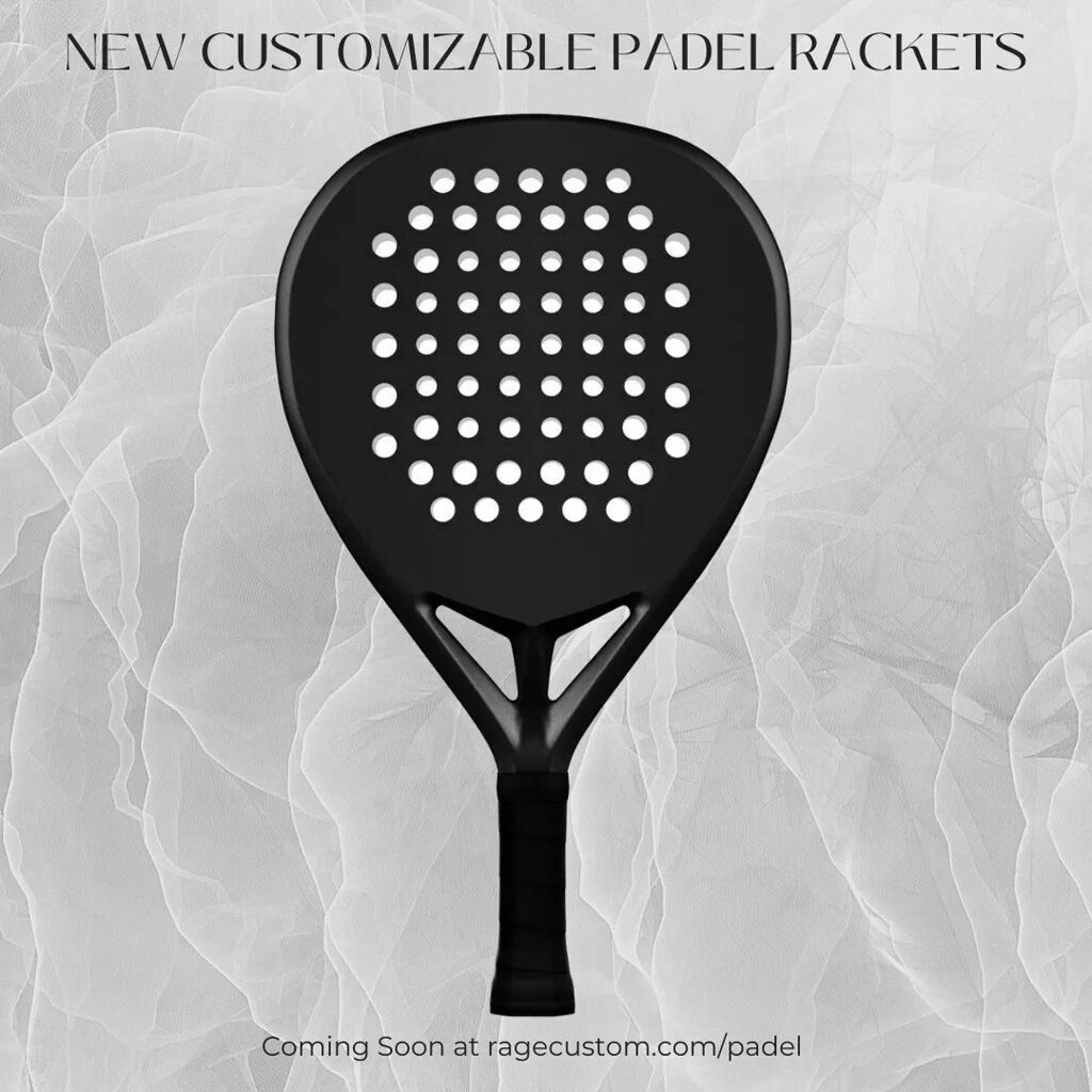 RAGECustom's tweet image. We are launching brand new fully customizable #padel rackets 🤩

Coming Soon only at ragecustom.com/padel instagr.am/p/CeOnrwMsxTf/