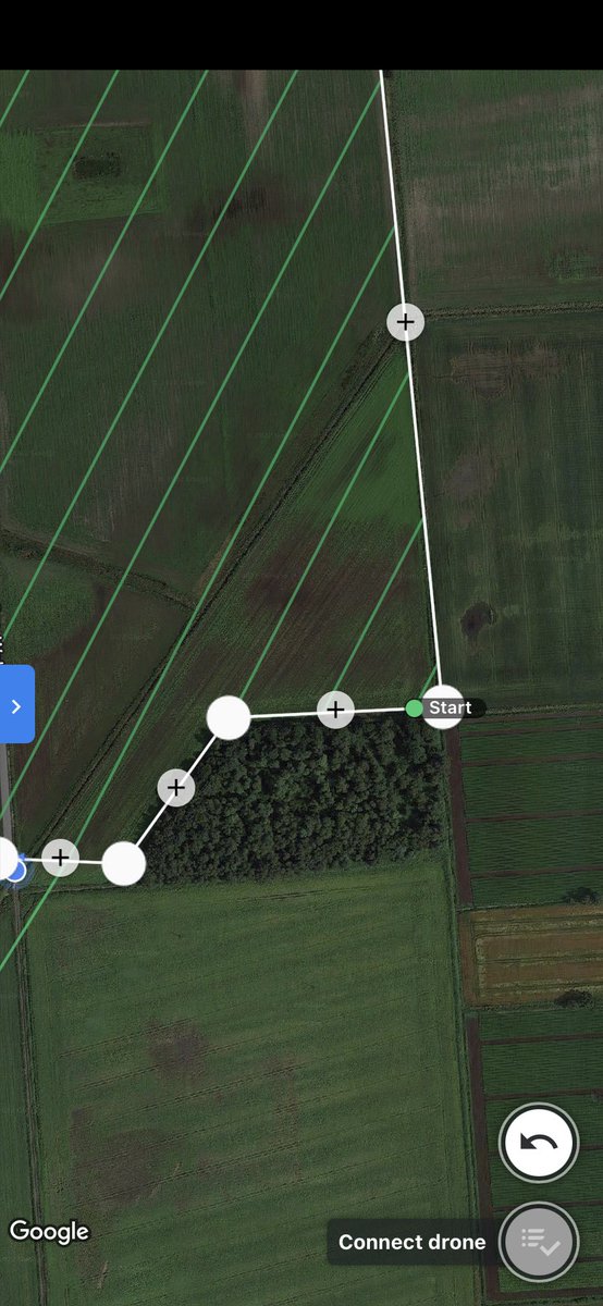 Out with the drone today, creating maps of CSS areas that have flooded out over winter.  I will then use these to create a variable rate glyphosate plan to enable re drilling of the areas @Hutchinsons_Ag <a href="/DroneDeploy/">DroneDeploy</a>  #agronomy #drone #precision