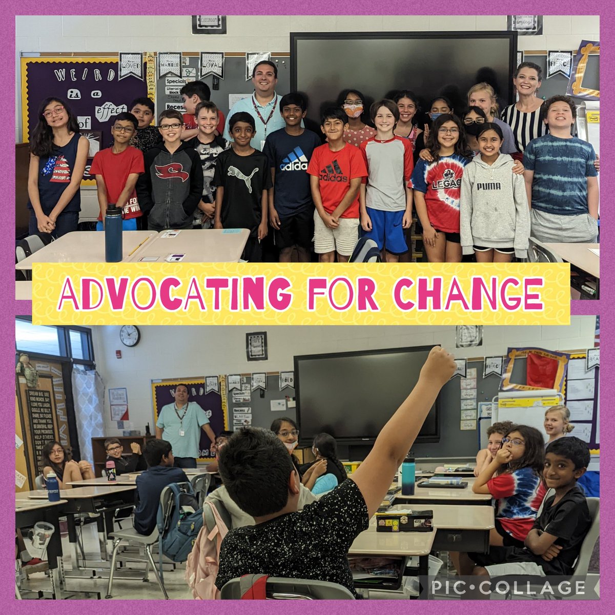 LisainManila's tweet photo. Last month the #FRIENDlyfourthies @LCPSLegacy advocated for change in their world. Many letters ended up on the desk of our very own school board member, Ian Serotkin. Today we saw democracy in action. Thanks Mr. Serotkin and @KOHara517 for thanking the time to talk to our class. https://t.co/U4vxabXVth