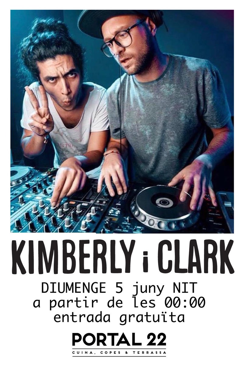 Aquest diumenge 5 de juny, vigília de festiu, tornen els Kimberly i Clark a Valls!