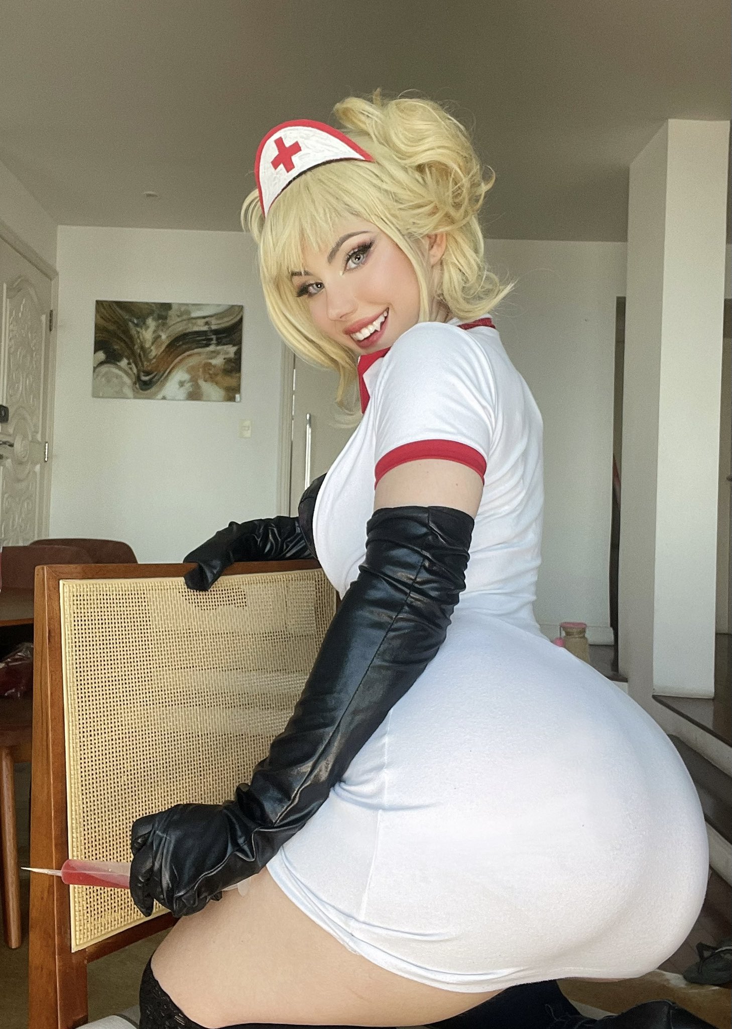 Fe Galvão on X: More Toga Himiko Nurse cosplay!💉🩸 Guys, my 🅾️nIy F4NS  is 50% off right now ✨ L!nk !n b!0💕 t.cookMPZLlcNm  X