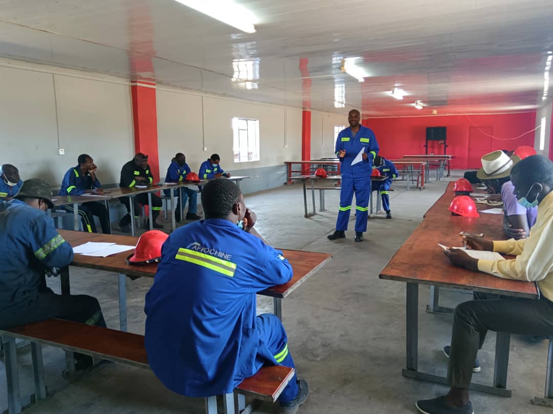 AfrochineZ's tweet photo. We began today the 3-day training on "Safety and Health Policy, Accident Prevention &amp; Reporting Procedure." This will involve our newly-elected workers committee, team leaders and Safety, Health &amp; Environment (SHE) committee and SHE reps. Zero harm in the workplace is achievable! https://t.co/beYSs1lVe8