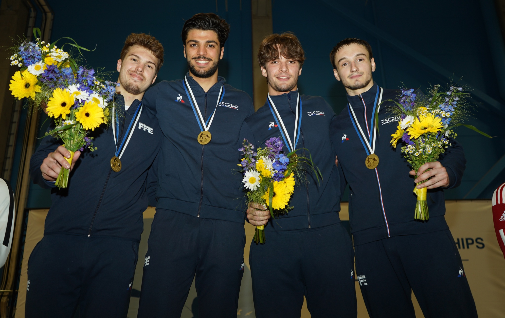 Société d'Escrime de Lyon on Twitter "Les bleus (Rafael Savin, Tyvan