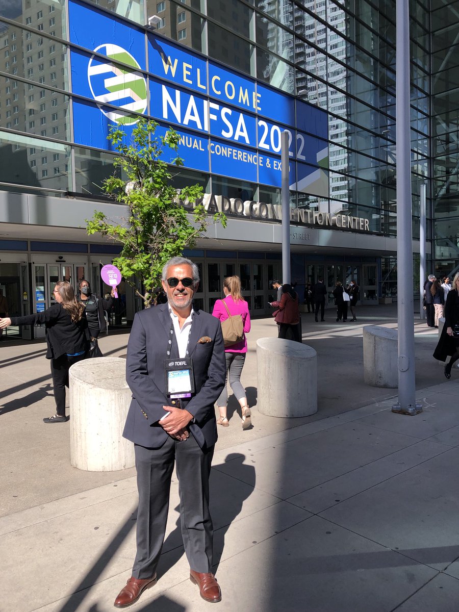 FMendesPalma's tweet photo. Universidade Católica Portuguesa at NAFSA 22 - Connecting People. Changing the World - Denver, Colorado, USA.

#portugal #UniversidadeCatolicaPortuguesa #internationalrelations #globalengagement #highereducation #NAFSA https://t.co/nHZHkqEg6I