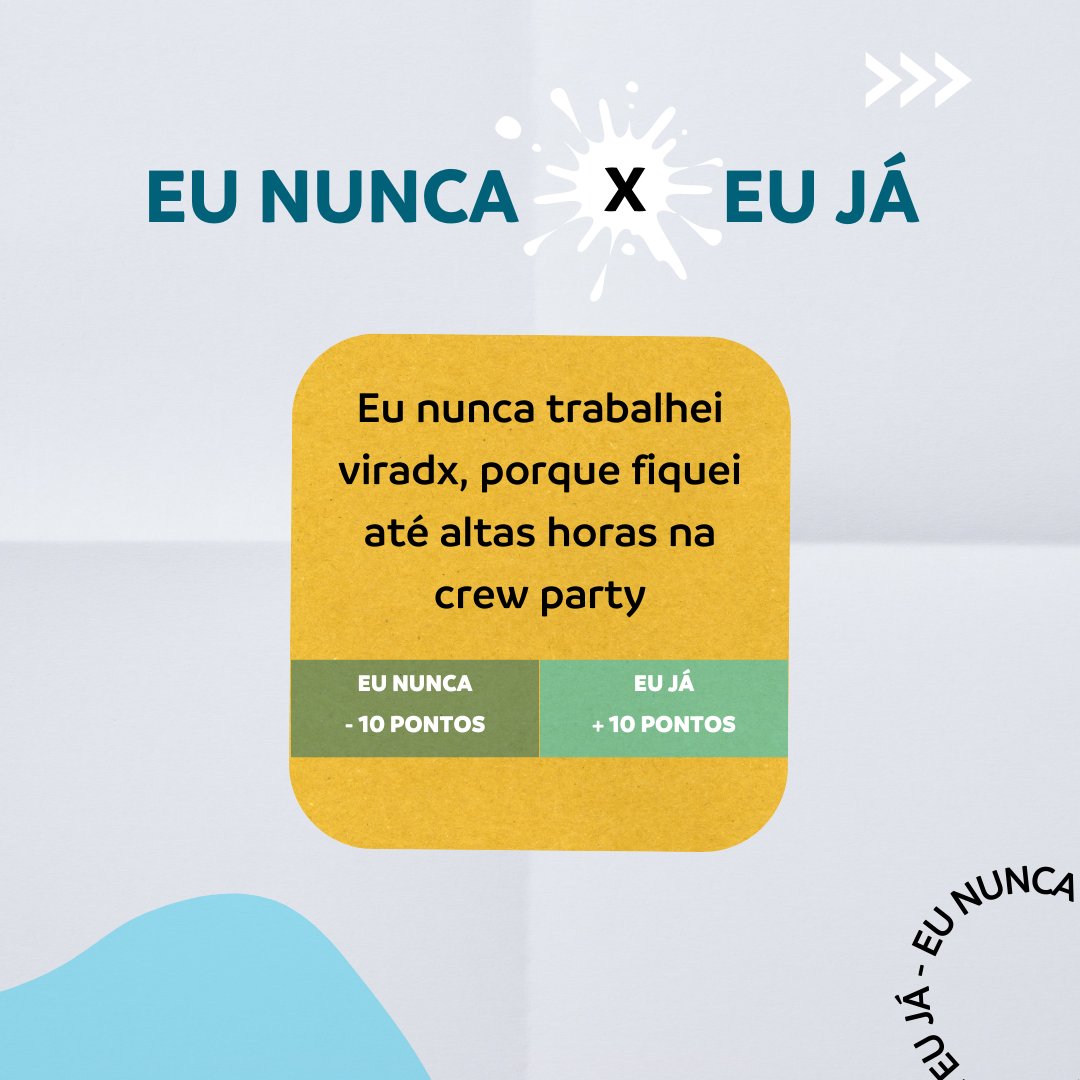 sampletrip's tweet photo. E, aí, tripulante! Bora jogar? Todos sabem que a vida marítima é super agitada. Então, nos diga aí: com quantos pontos vocês ficaram?

#gruposample #sampletrip #crewlife #tripulantes #crewmember #cruzeiros #eununca #jogo https://t.co/LNK41D90BH