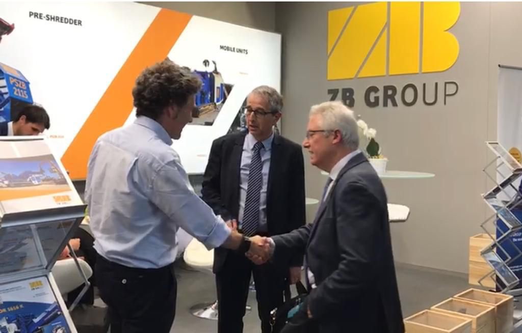 asensioji's tweet photo. Estamos en #Munich en #IFAT2022, la feria líder en cuanto a tecnología medioambiental, gestión de residuos y gestión del agua, apoyando a las empresas guipuzcoanas como @PreZero_ES #CMOvalves  @ZBGROUP1, que son punteras y están bien posicionadas en este ámbito. https://t.co/t29wyuHeCG