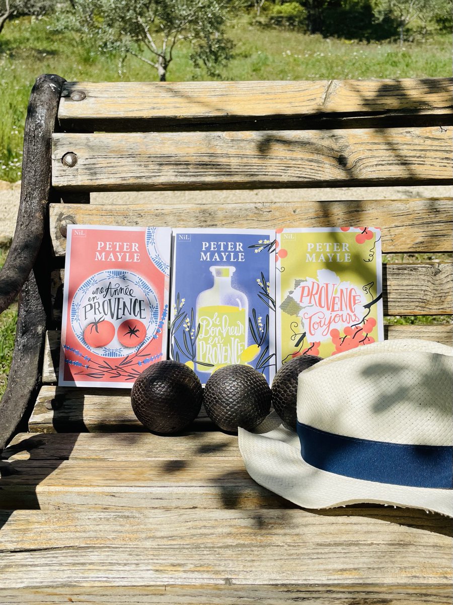 Quand un auteur anglais emménage en Provence, cela donne une trilogie qui raconte avec malice et humour ses (mes)aventures provençales !

À découvrir maintenant en librairie !
