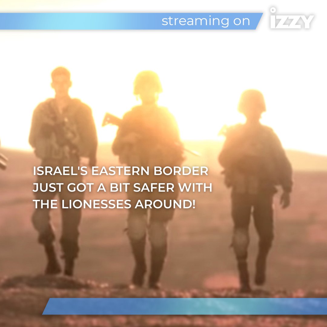 streamisrael's tweet photo. #Israel's eastern border just got a bit safer with the #Lionesses around! Dig into one of the #IDF’s mixed-gender combat units. What happens behind the scenes when female soldiers are in charge of protecting it?

Start watching at https://t.co/VdGkHjRFwb https://t.co/gFvQWMB8sa