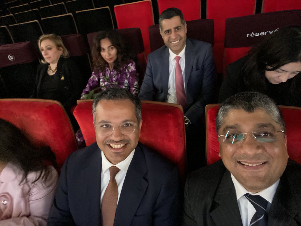 VishalVSharma7's tweet photo. With the Ambassadors of #Kuwait &amp; #Bahrain at the #SaveursD’Arabie - story of #French culinary explorers.
🇮🇳 🇰🇼 🇧🇭 🇫🇷 https://t.co/lo7ly80clP
