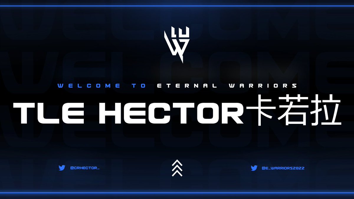 #Cr | #Welcome 🪐

El día de hoy le queremos dar la bienvenida a <a href="/CRHector_/">Héctor</a> quien estará formando parte de ésta familia ✨