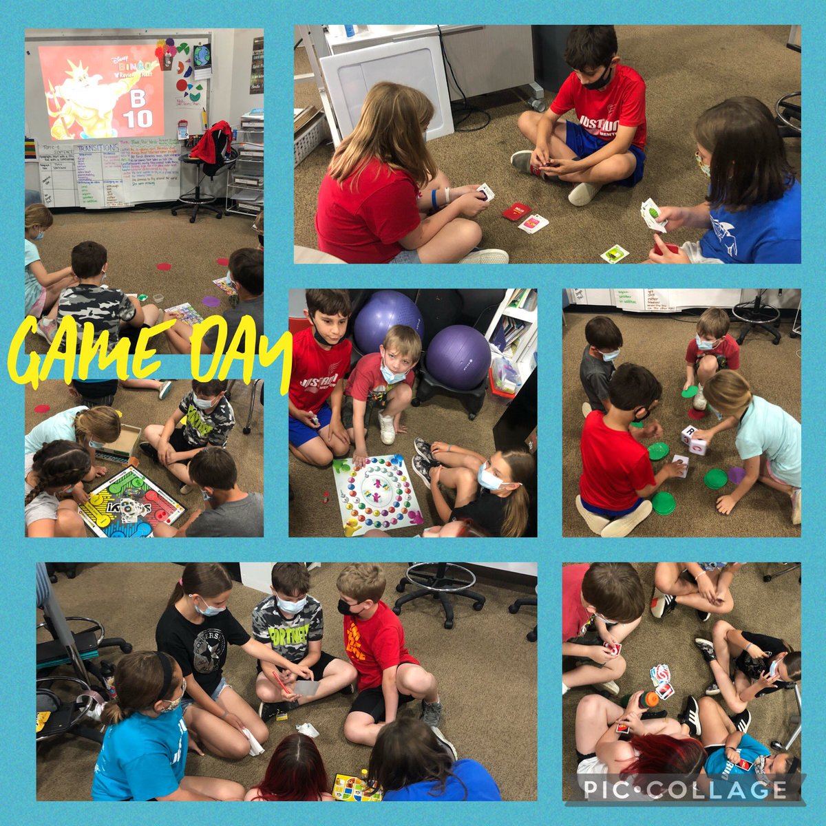 Having fun playing all different games with our friends! #Bellflowerway