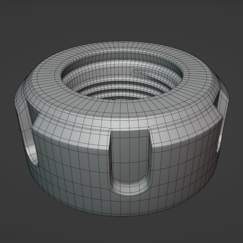 Harshith_643's tweet photo. Week-22 #dinusty #hschallenge CNC collet chuck holder. Getting used to #blender
#Gameart #Hardsurface #holder https://t.co/NHURp1ZWi8